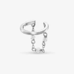 Earcuff em forma de gota